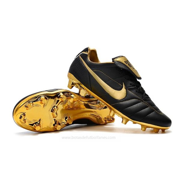 Nike Tiempo Legend R Elite FG Negro Oro